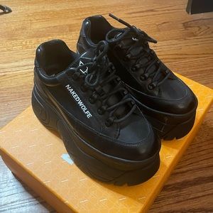 Naked Wolfe Sprinter Black Leather